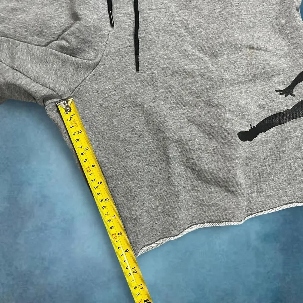 Men’s gray Jordan sweatshorts basketball shorts gym workout summer casual